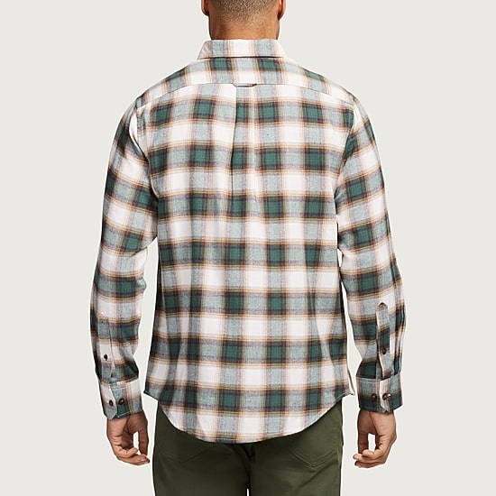 IZOD Stratton Mens Long Sleeve Stretch Fabric Classic Fit Flannel Shirt