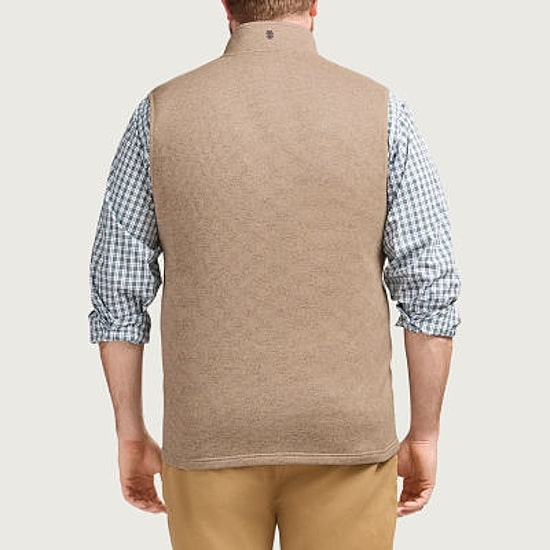 IZOD Mens Lightweight Big and Tall Fleece Vest