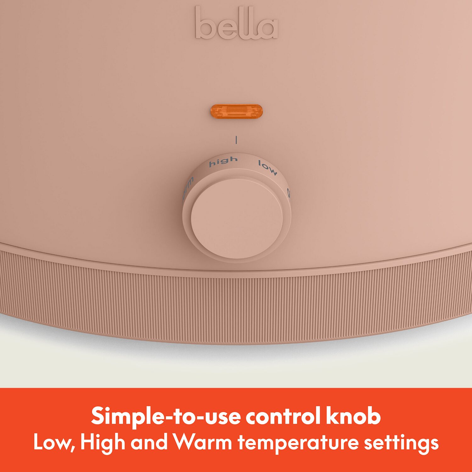 bella 6Qt Manual Slow Cooker, Fits-anywhere™ kitchenware