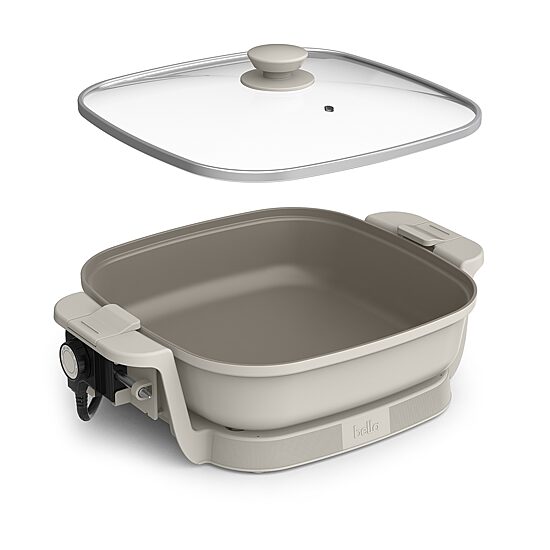 bella Make & Take Electric Skillet, Fits-anywhere™ kitchenware