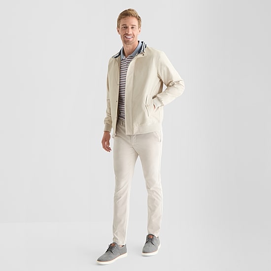 St. John's Bay Harrington Golf Mens Midweight Softshell Jacket