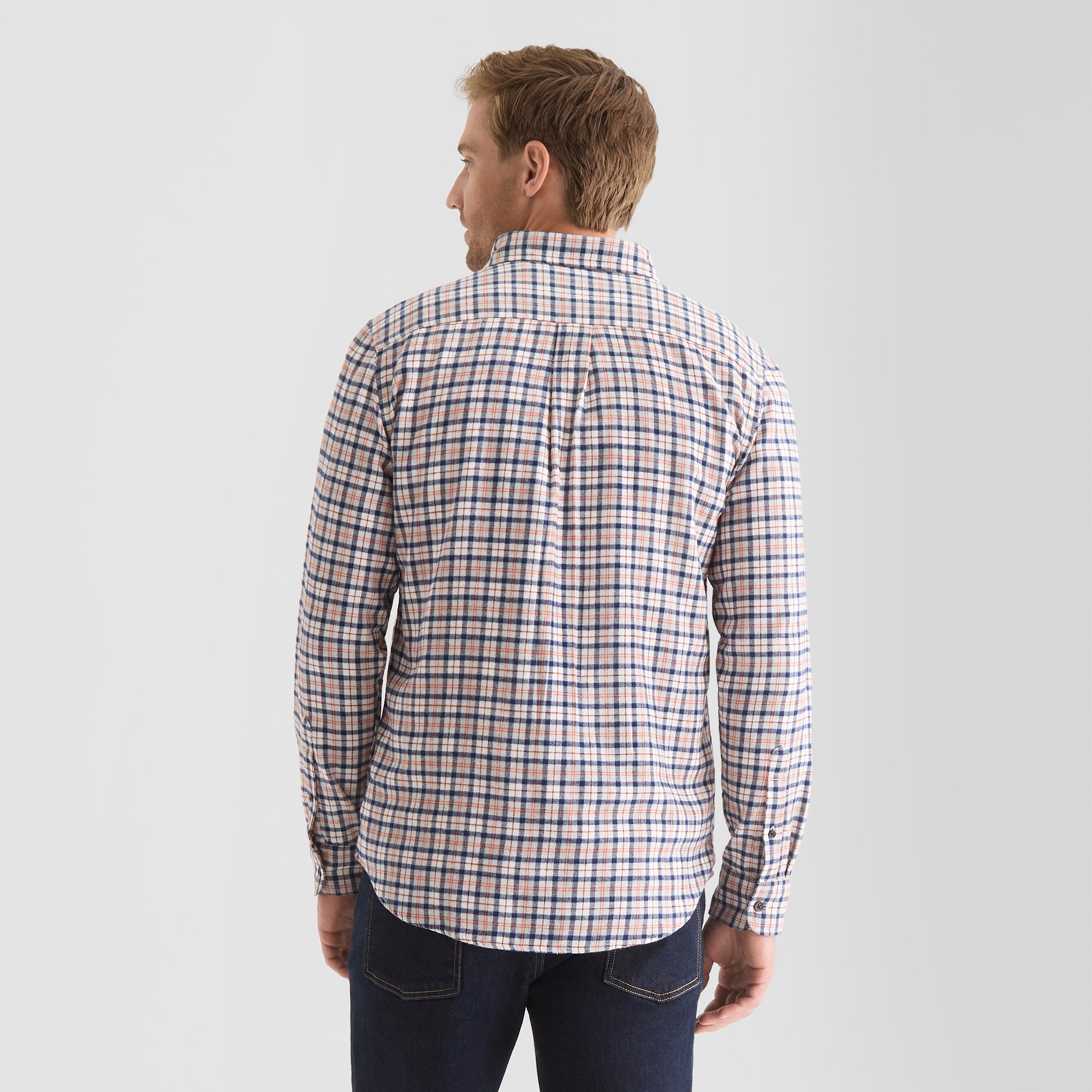 St. John's Bay Mens Long Sleeve Classic Fit Flannel Shirt