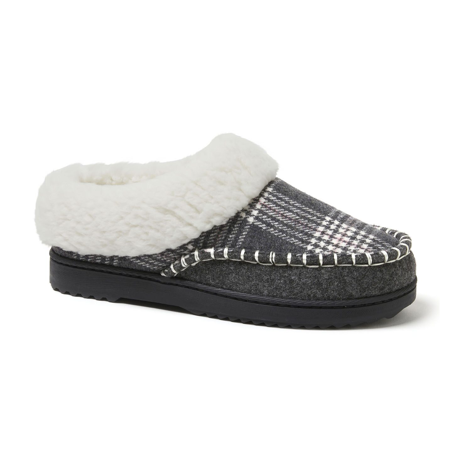 Dearfoams Nyla Womens Memory Foam Clog Slippers