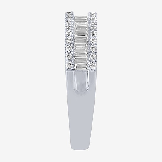 2.5MM 1/2 CT.T.W. Natural White Diamond 10K Gold Anniversary Band