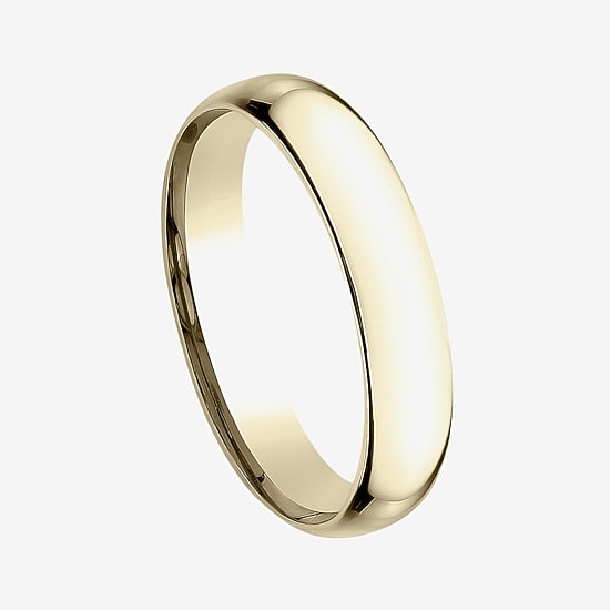 Mens 14K Gold Wedding Band