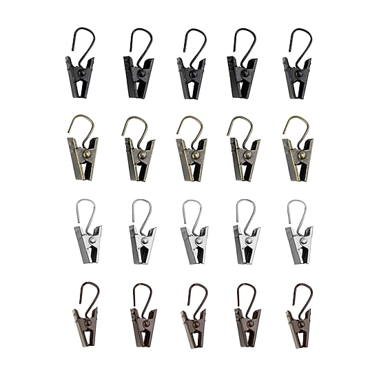 Rod Desyne 24 Clips with Hooks 