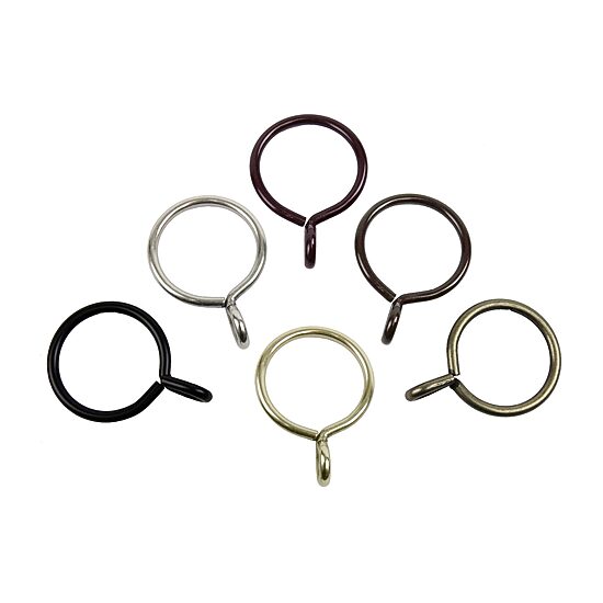 Rod Desyne Set of 10 1.375" Curtain Eyelet Rings 