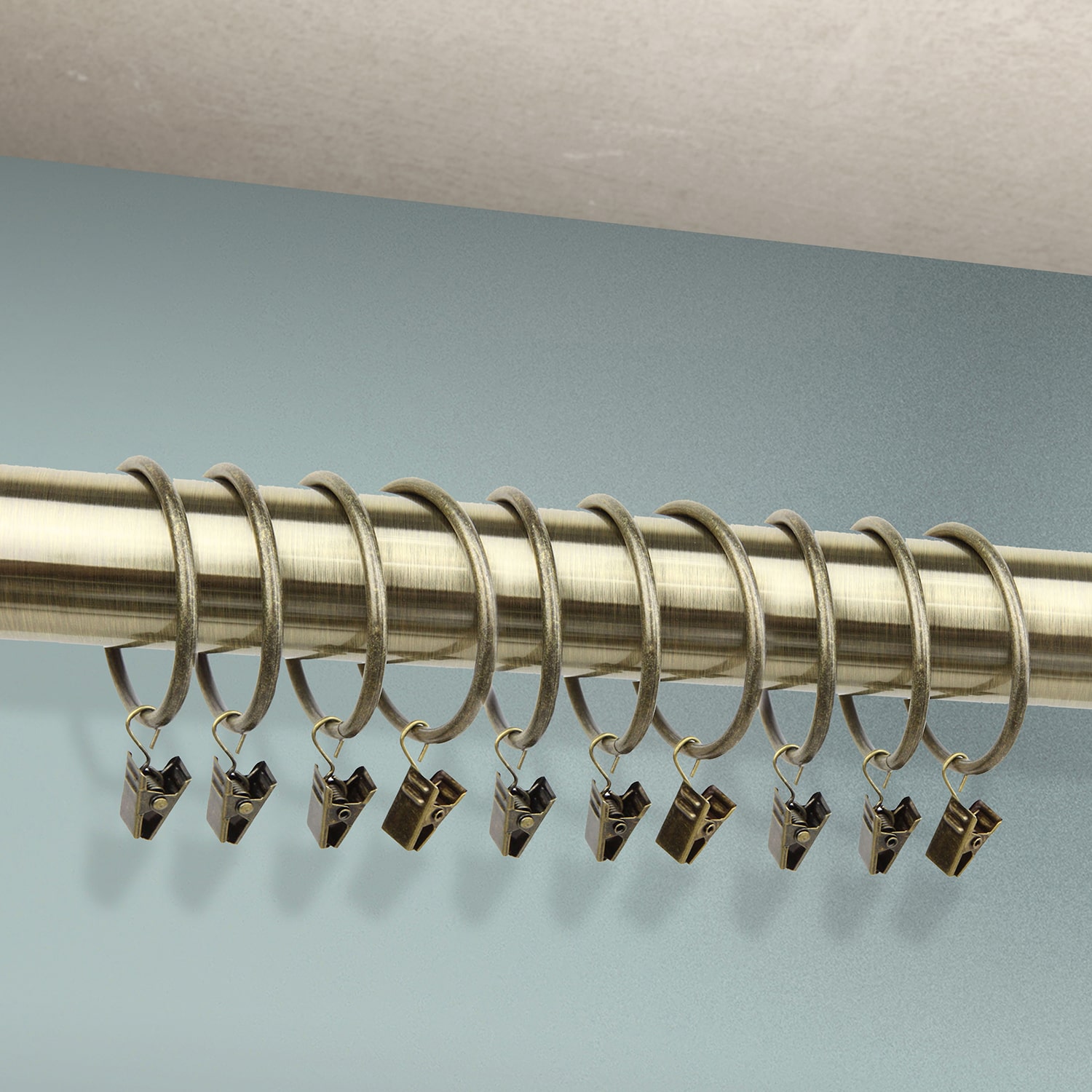 Rod Desyne Set of 10 1.375" Clip Rings