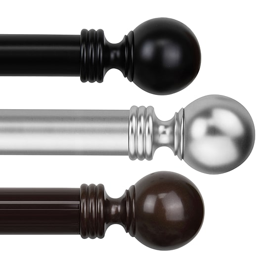 Rod Desyne Sphere 1½" Adjustable Curtain Rod