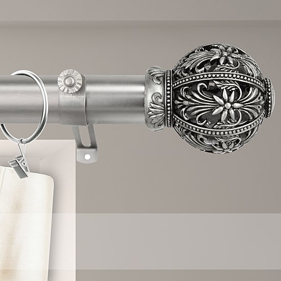Rod Desyne Lacey 1½" Adjustable Curtain Rod