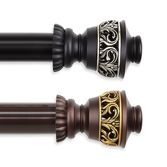Rod Desyne Lattice 1½" Adjustable Curtain Rod