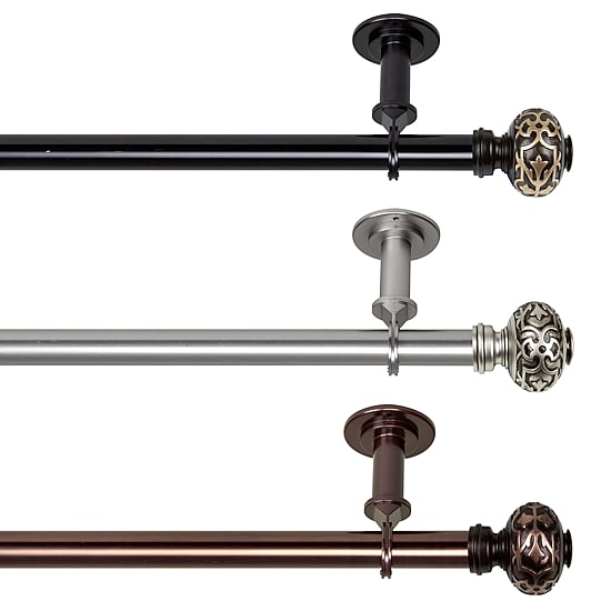 Rod Desyne Maple Ceiling Curtain Rod