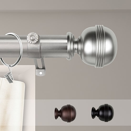 Rod Desyne Jovian 1 1/2 IN Adjustable Curtain Rod
