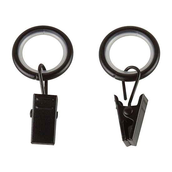 Rod Desyne 9/16in Noise-Canceling 10-pc. Curtain Rings