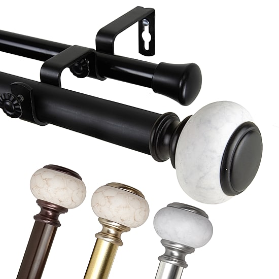Rod Desyne Vernon Double Curtain Rod