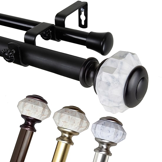Rod Desyne Linden Double Curtain Rod
