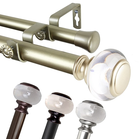 Rod Desyne Ironwood Double Curtain Rod