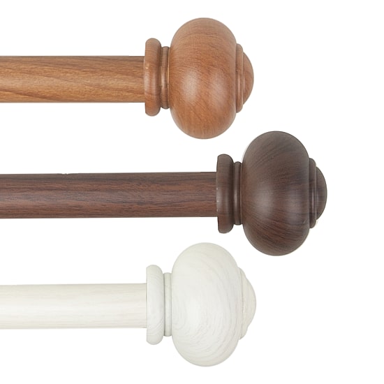 Rod Desyne Rotunda 1 IN Adjustable Curtain Rod