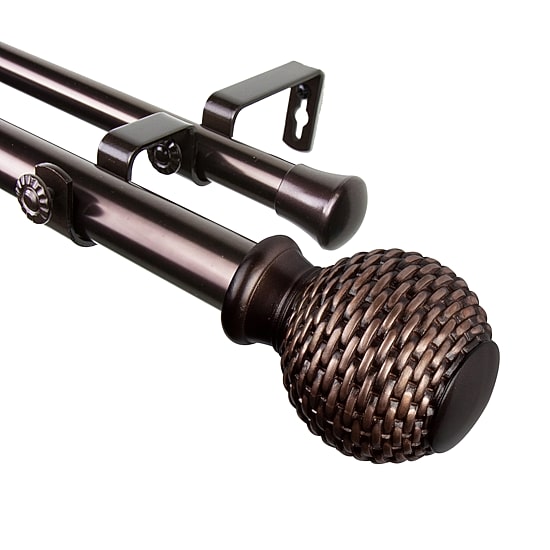 Rod Desyne Bala Double Curtain Rod
