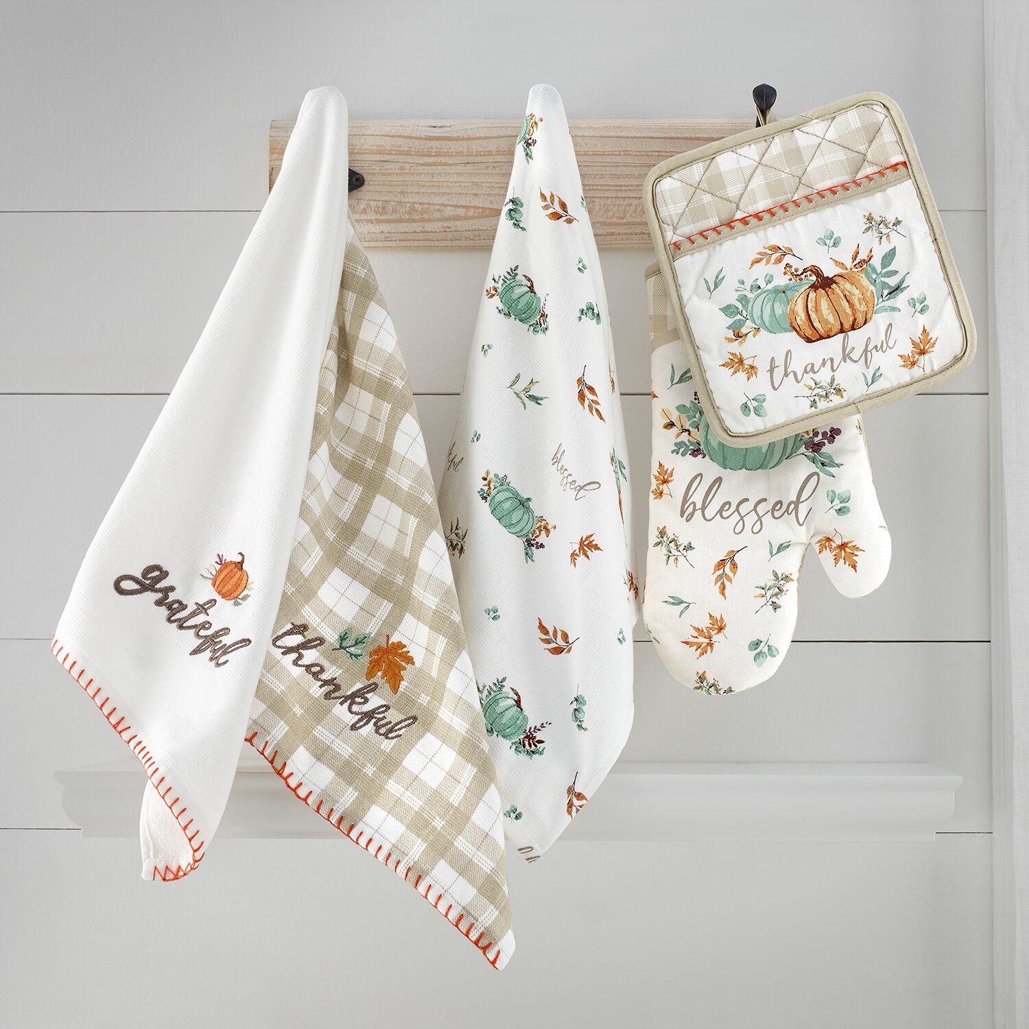Avanti Grateful Patch 2-pc. Mitt + Pot Holders