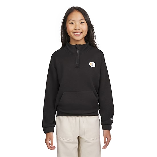 Champion Big Kid Girls Mock Neck Long Sleeve Active Quarter-Zip Pullover