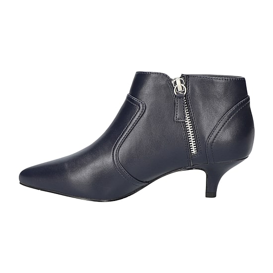 Easy Street Womens Annalee Kitten Heel Booties