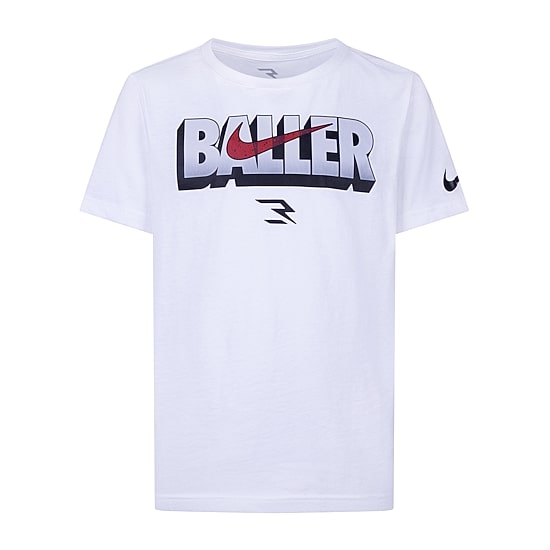 Nike 3BRAND by Russell Wilson Big Kid Boys Crew Neck Short Sleeve Regular Fit Graphic T-Shirt