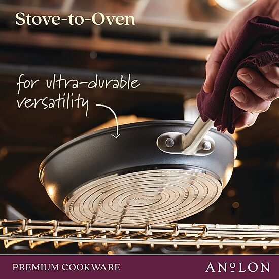 Anolon Accolade Aluminum 2-pc. Frying Pan Set