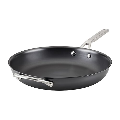 Kitchenaid Nitro Carbon Steel 12" Frying Pan In Black