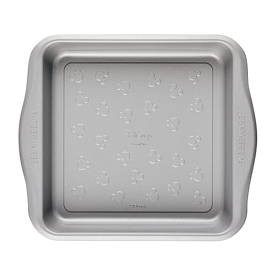 Farberware Disney Bake with Mickey Mouse 9" Non-Stick Square Cake Pan