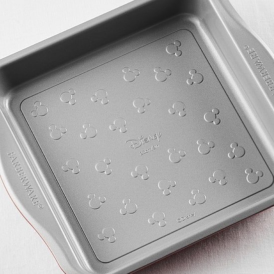 Farberware Disney Bake with Mickey Mouse 9" Non-Stick Square Cake Pan