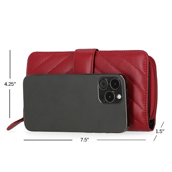 Mundi Tab Clutch Womens Rfid Blocking Wallet