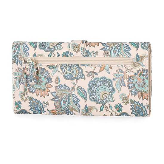 Mundi File Master Womens Expandable RFID Blocking Accordian Wallet