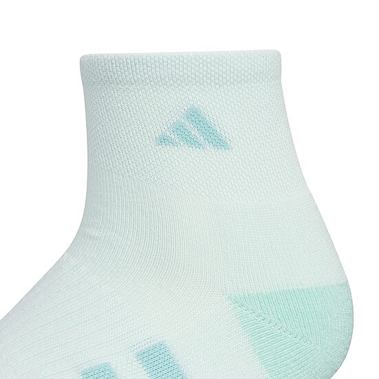 adidas Cushioned Womens 3 Pair Quarter Ankle Socks