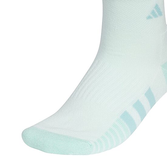 adidas Cushioned Womens 3 Pair Quarter Ankle Socks