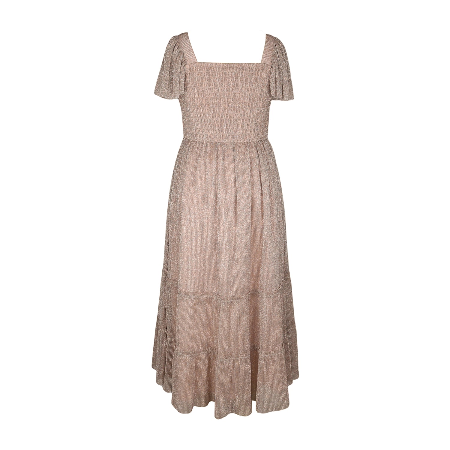 Lilt Big Kid Girls Short Sleeve Maxi Dress