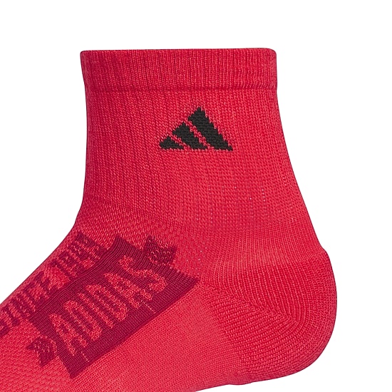 adidas Big Kid Boys 6 Pair Quarter Ankle Socks