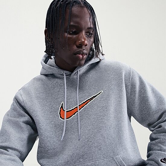 Nike Mens Long Sleeve Fleece Active Hoodie