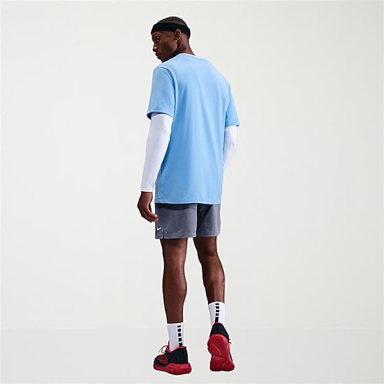 Nike Mens Crew Neck Short Sleeve Regular Fit Graphic T-Shirt