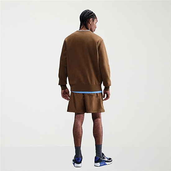 Nike Fleece Mens Crew Neck Long Sleeve Sweatshirt