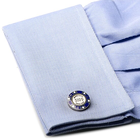 Poker Chip Cufflinks
