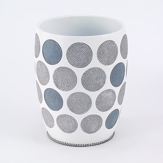 Avanti Dotted Circle Trash Can