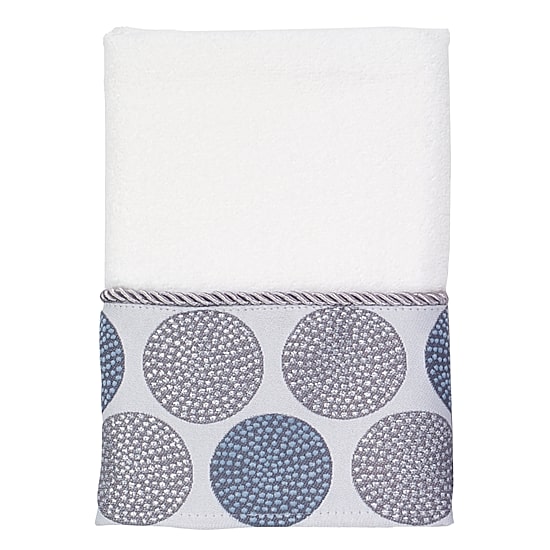 Avanti Dotted Circle Circles Bath Towel