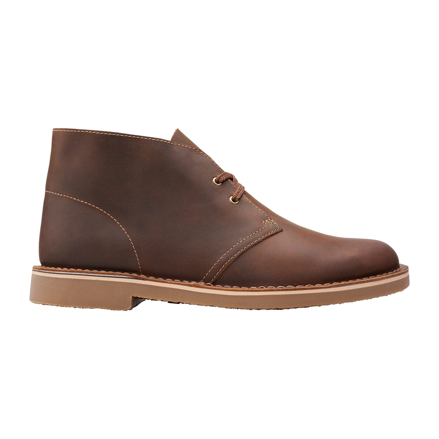 Clarks Mens Bushacre 3 Block Heel Chukka Boots