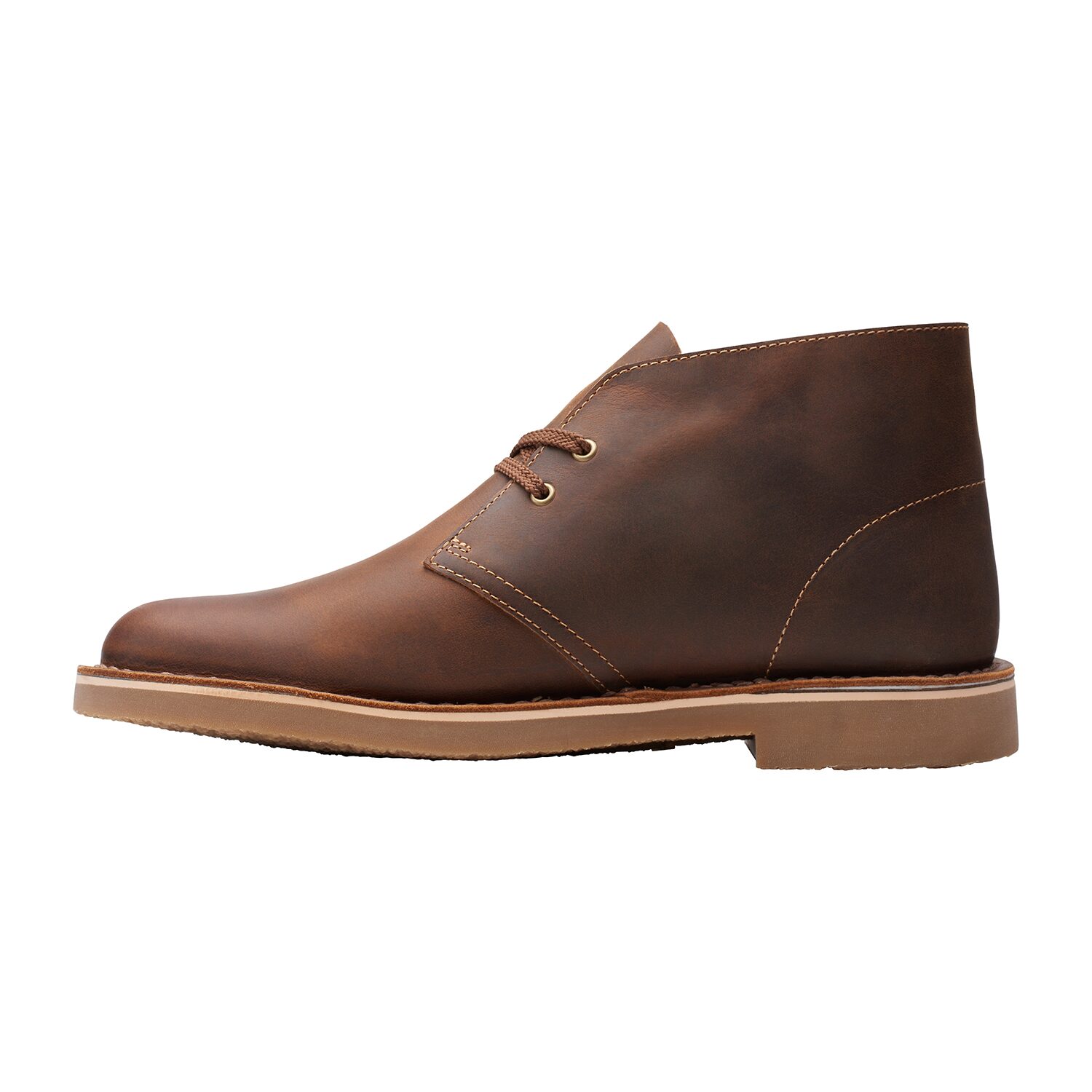 Clarks Mens Bushacre 3 Block Heel Chukka Boots