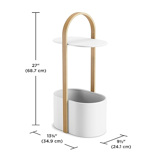 Umbra Bellwood Storage Metal End Table