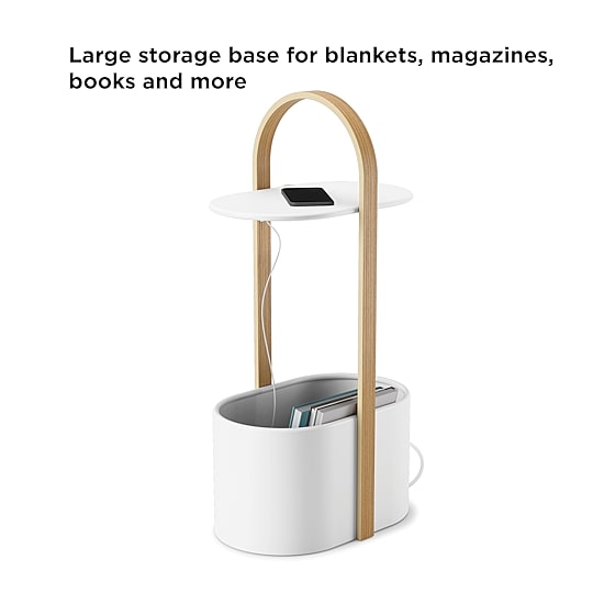 Umbra Bellwood Storage Metal End Table