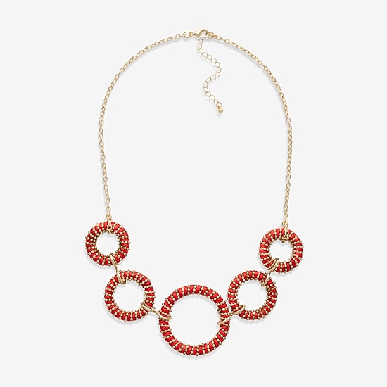 Bijoux Bar Womens 23 Inch Collar Necklace