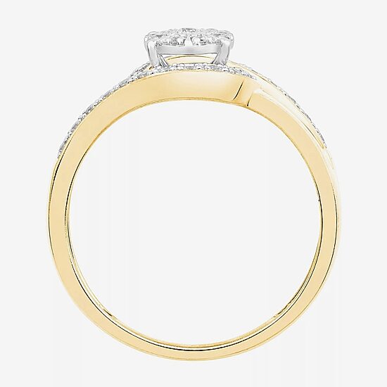 3PC His and Hers Trio Wedding Set Featuring 3/8 CT.T.W. Natural