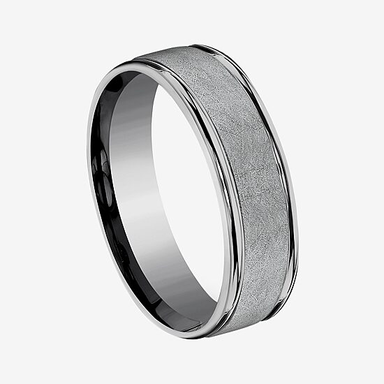 Mens 6.5MM Tantalum Wedding Band